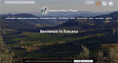 Desktop Screenshot of podereilpoggiolo.it